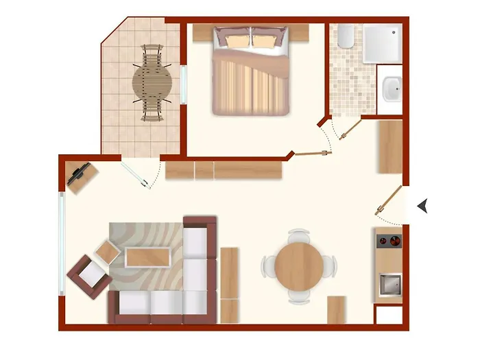 Strandhotel Nr 24 Appartamento Laboe